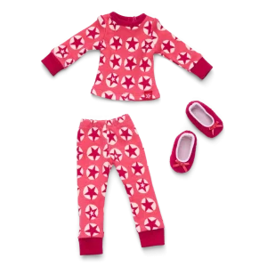 American Girl® x Hanna Andersson Berry Bright Stars Pajamas for 14.5-inch Dolls