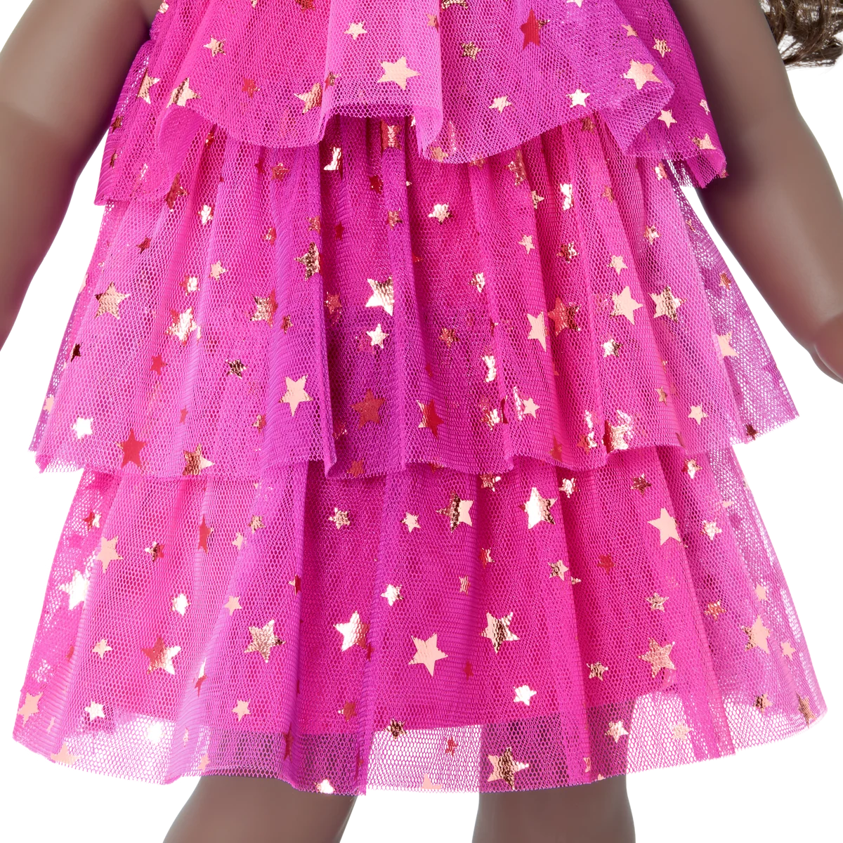 Pink Party-Ready Dresses for Girls & 18-inch Dolls