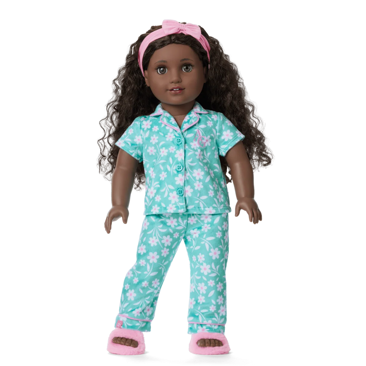 Flower Fun PJs for 18-inch Dolls