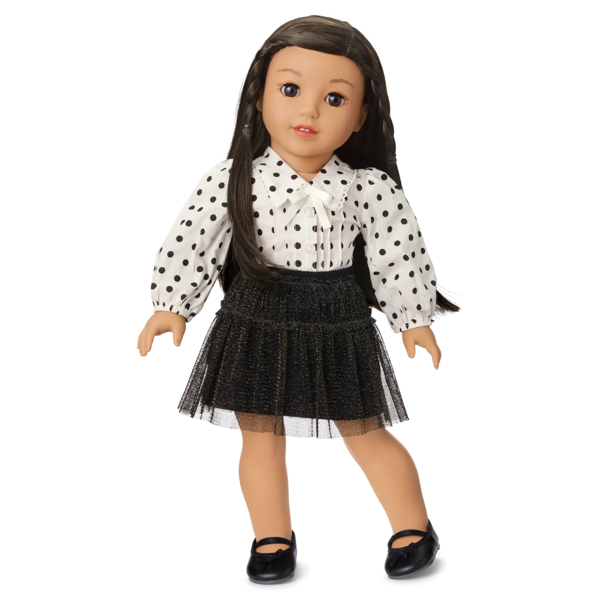 American Girl® x J.Crew Black Tulle Skirt for 18-inch Dolls