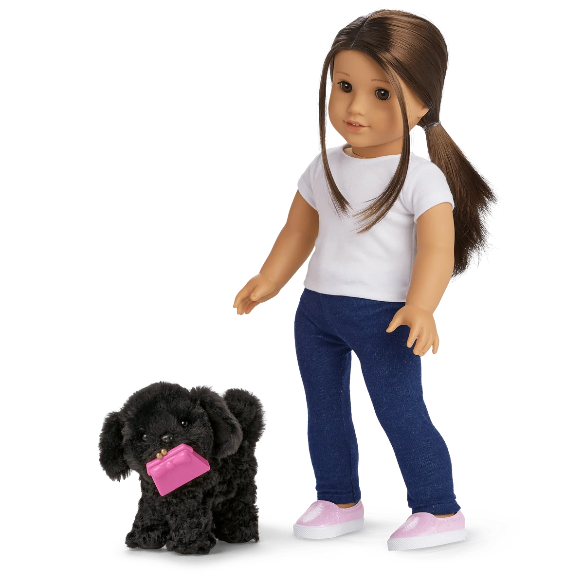 Shi-Poo Sweetie Dog for 18-inch Dolls