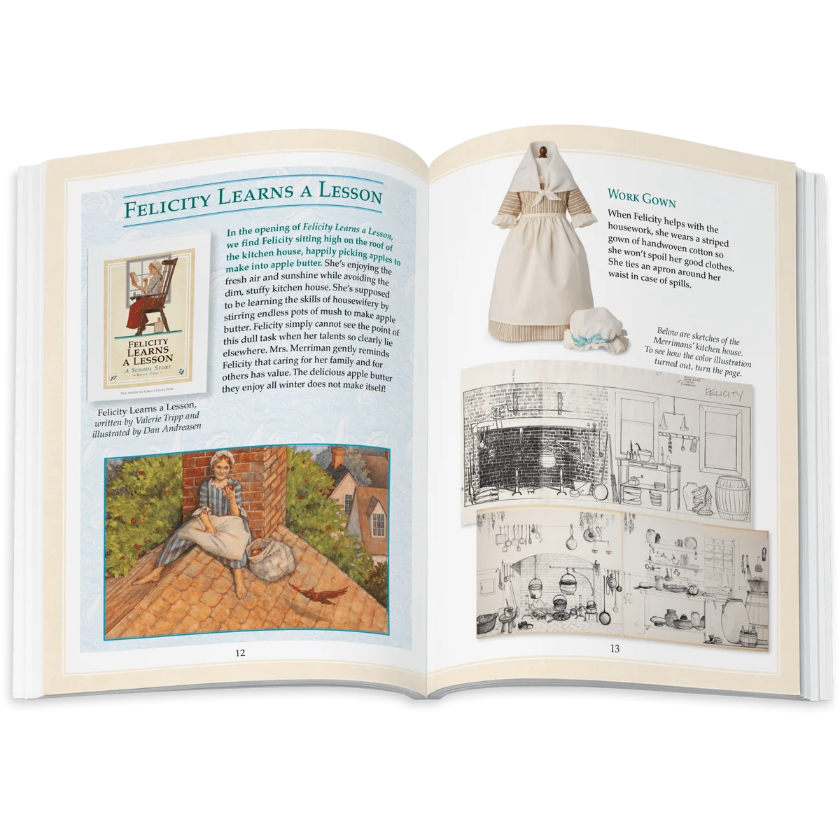 Felicity Merriman™ 18-inch Doll, Book & Accessories (Historical Characters)
