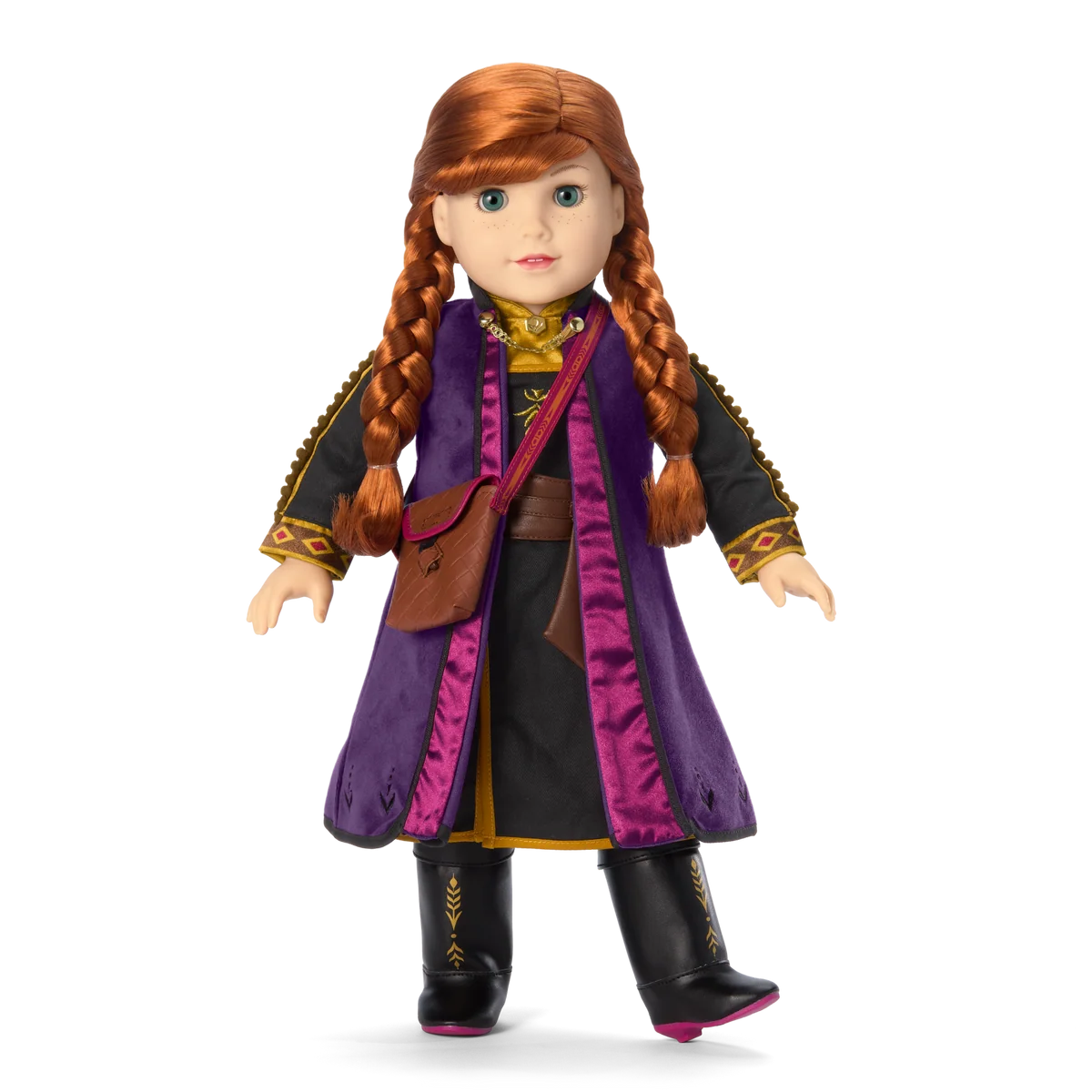 Disney Frozen Anna Adventure Outfit & Travel Bag for 18-inch Dolls by American Girl®