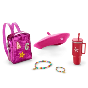 AG™ Star Squad Mini Backpack & Accessories for 18-inch Dolls