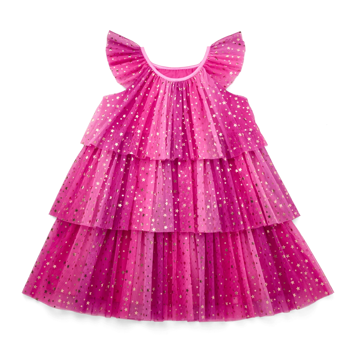 Pink Party-Ready Dresses for Girls & 18-inch Dolls