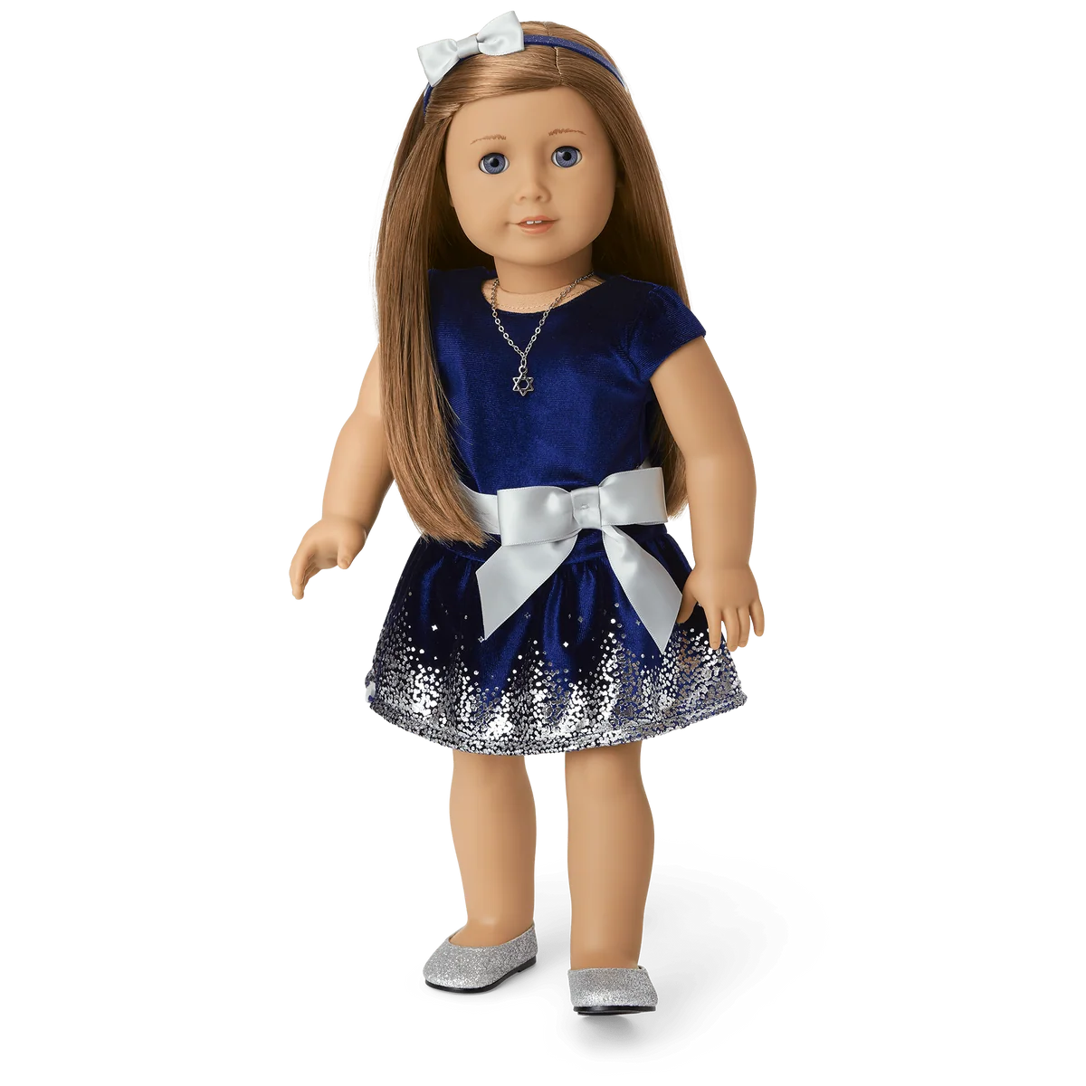 Hanukkah Celebration Outfit for 18-inch Dolls