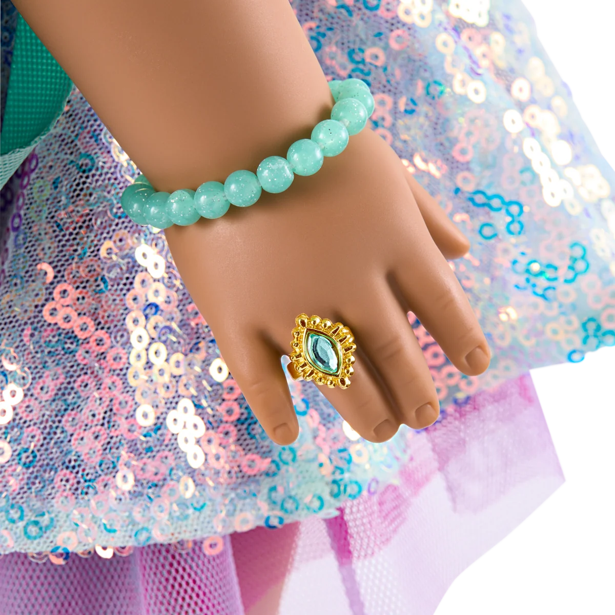 Shimmering Sea Turtle Backpack & Accessory Set for 18-inch Dolls