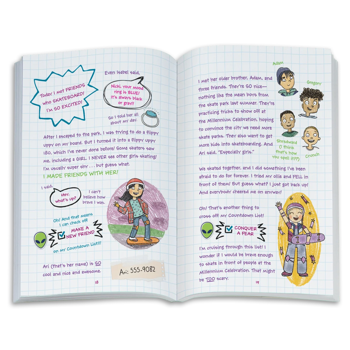 Nicki™ 18-inch Doll & Journal (Historical Characters)