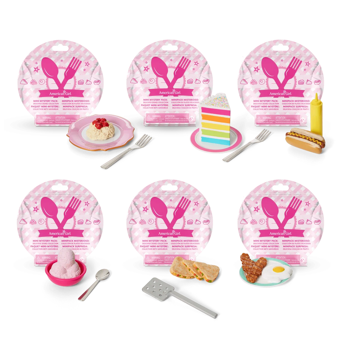 Mini Mystery Pack: Delicious Dishes Collection