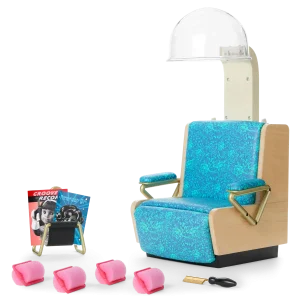 Melody’s™ Salon Chair & Accessories for 18-inch Dolls (Historical Characters)