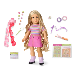 Long Hair Looks™ by Truly Me™ 18-inch Doll #133 & hair accessories