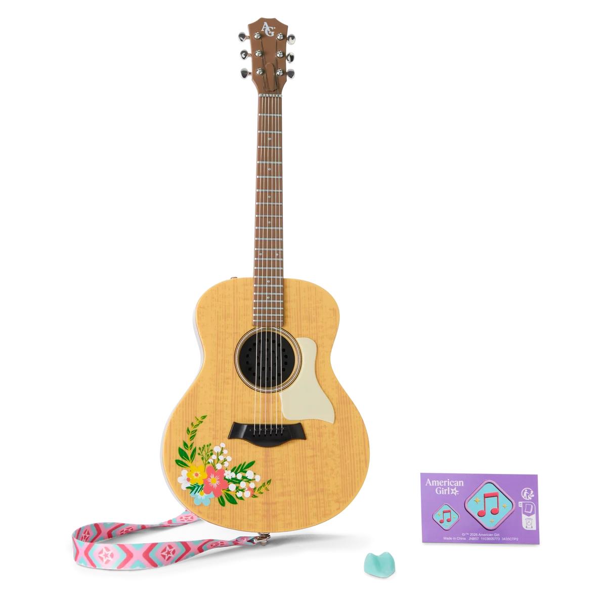 Daisy Davenport’s™ Campfire, Guitar & PJs Bundle for Girls & 18-inch Dolls (Girl of the Year™ 2027)