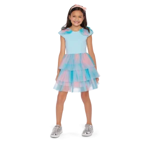 AG™ x Harlem’s Fashion Row Cherry Blossom Couture Ruffle Dress for Girls