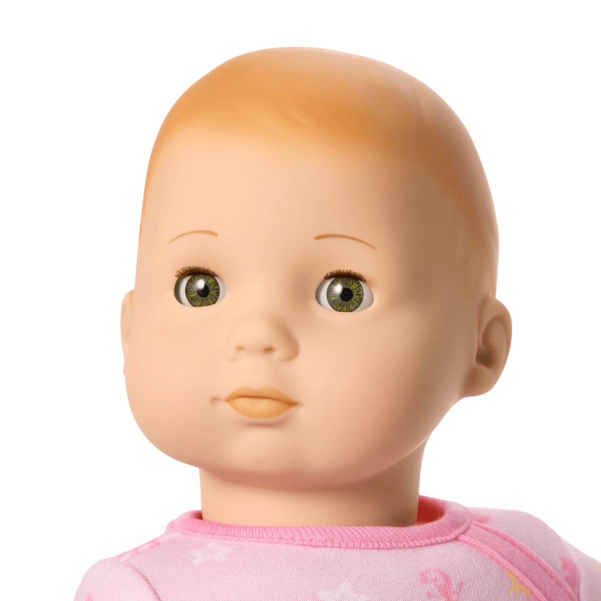 Bitty Baby® Doll #6 with red hair in Pastel Pink