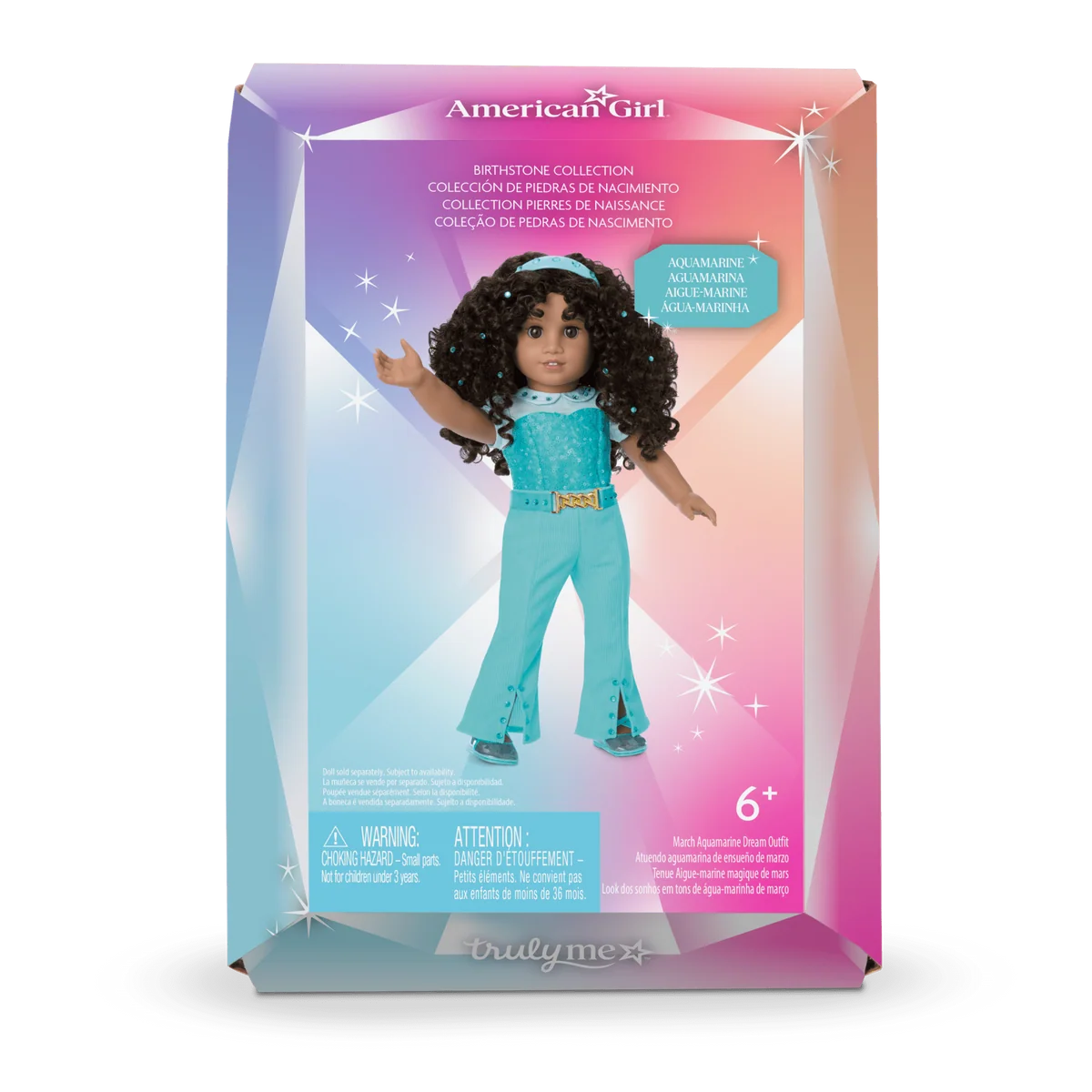 March Aquamarine Dream Outfit for 18-inch Dolls
