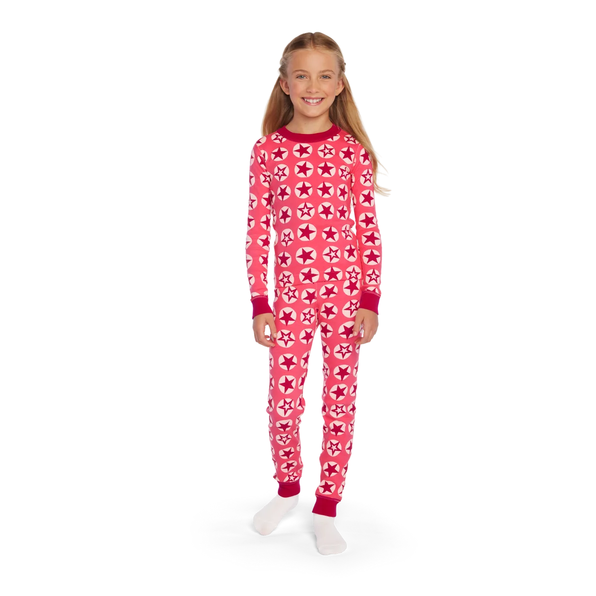American Girl® x Hanna Andersson Berry Bright Stars Pajamas for Little Girls & Girls