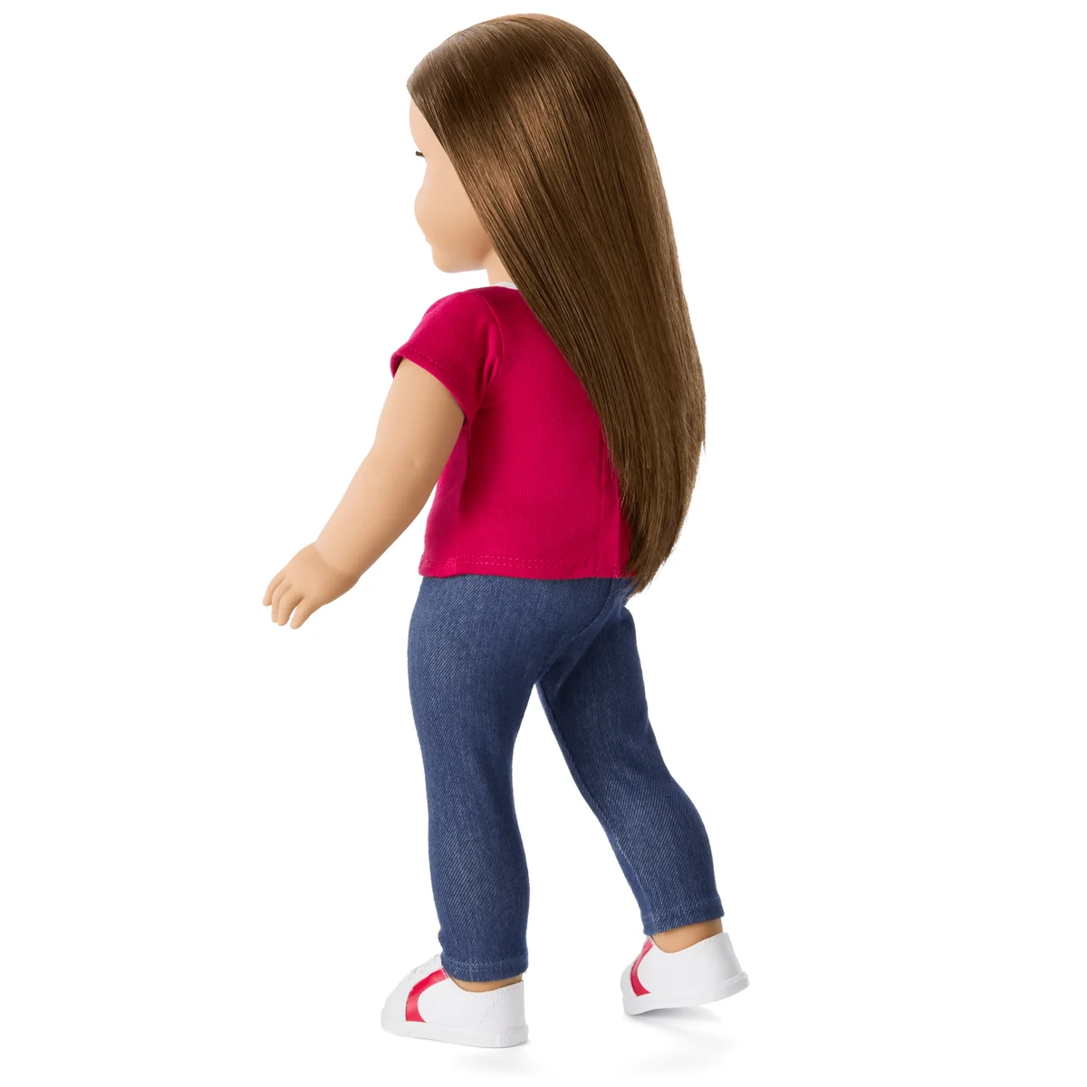 Matching AG™ Grin Pins Ringer Tee Set for Girls & 18-inch Dolls
