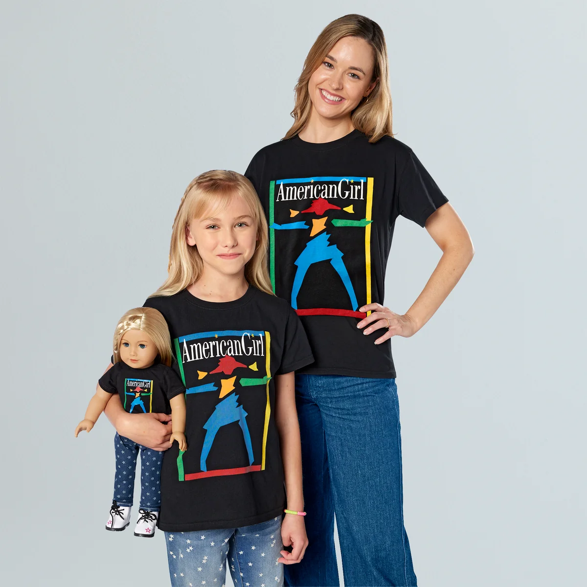American Girl Today™ Tees for Adults, Girls & 18-inch Dolls (Historical Characters)