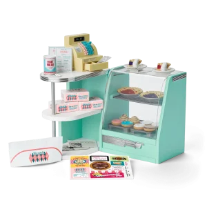 Maryellen’s™ Seaside Diner Bakery Case for 18-inch Dolls (Historical Characters)