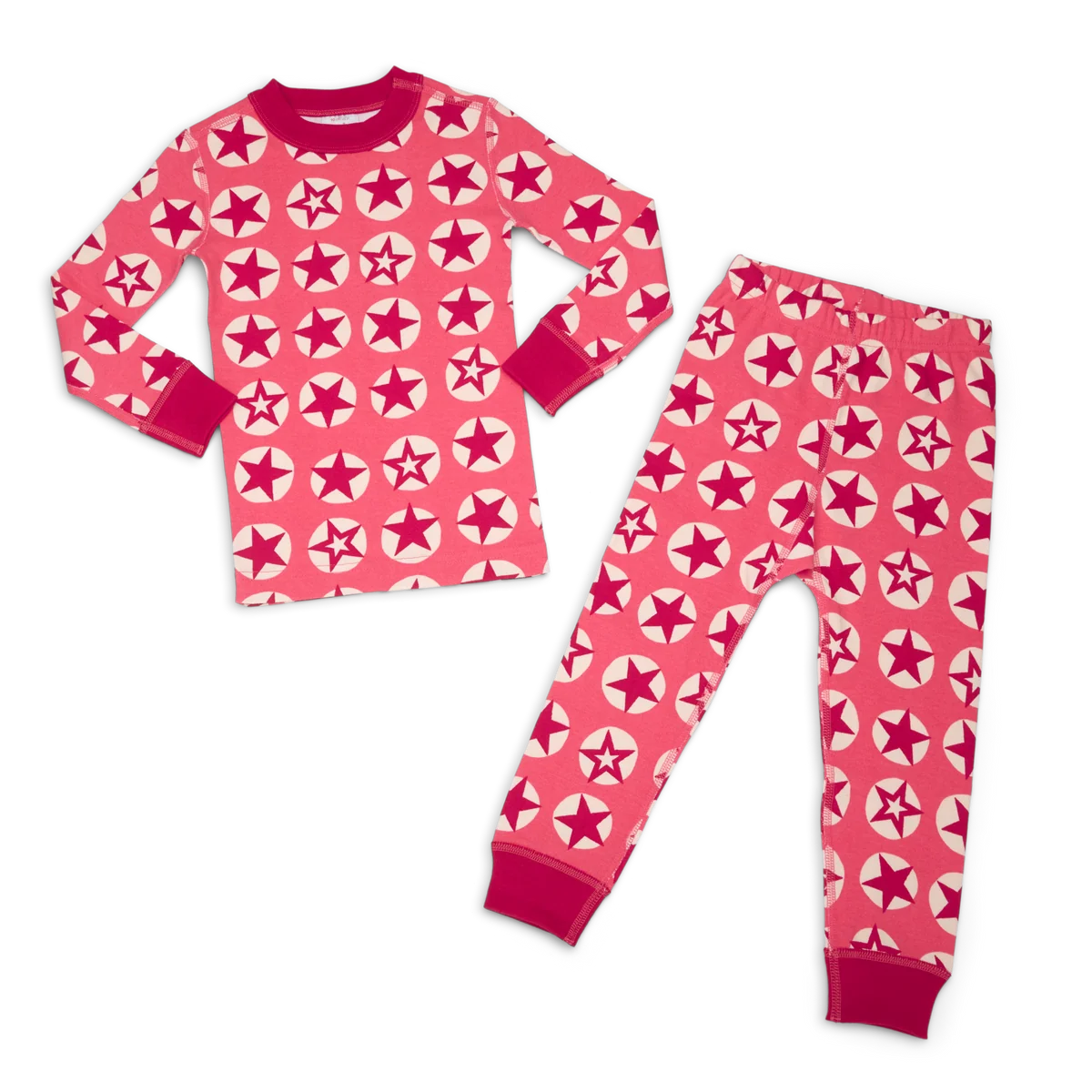 American Girl® x Hanna Andersson Berry Bright Stars Pajamas for Girls & 14.5-inch Dolls