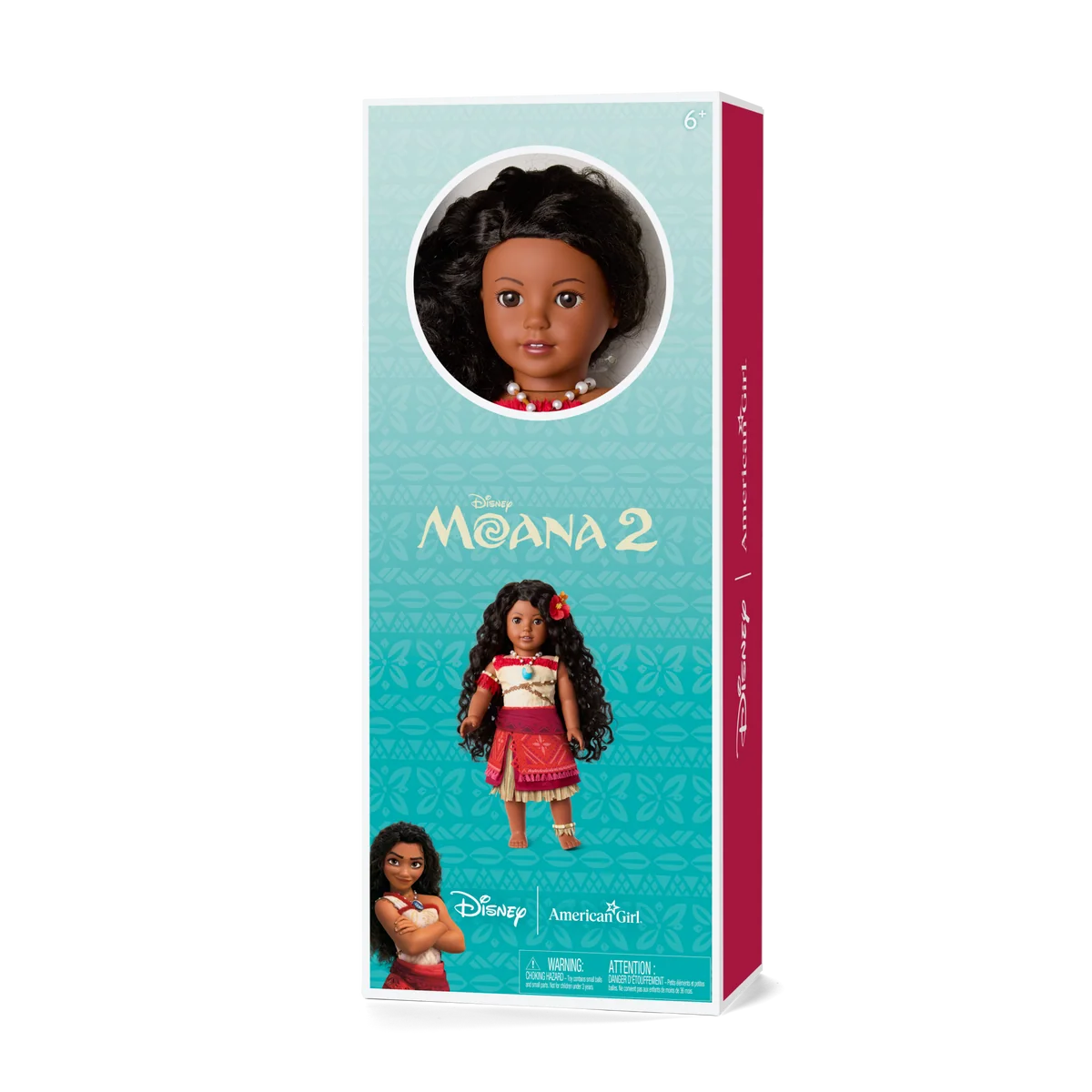 Disney Moana Doll, Wayfinder Outfit & Sea Turtle Plush by American Girl®
