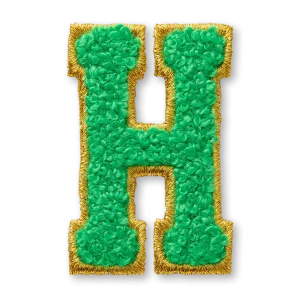 AG™ Letter H Stick-On Patch