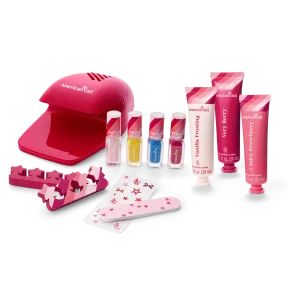 American Girl™ Nail Set & 3 Hand Lotions for Girls