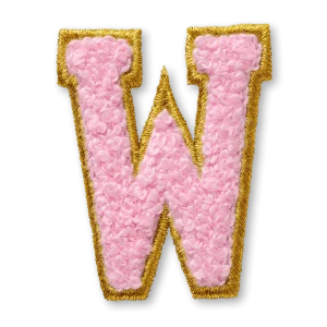 AG™ Letter W Stick-On Patch