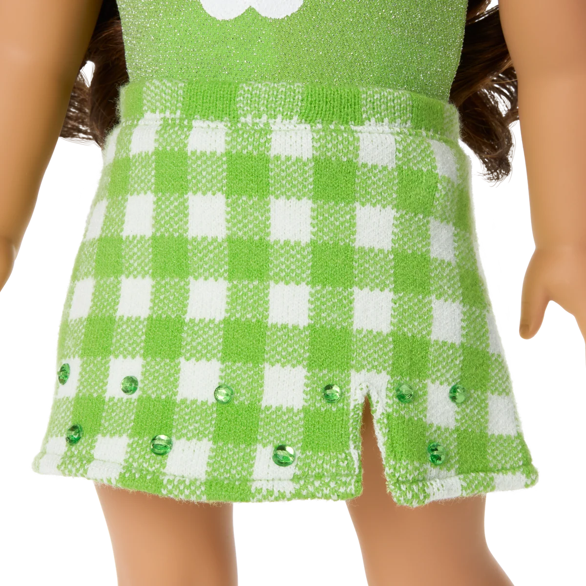 August Peridot Glow Outfit for 18-inch Dolls