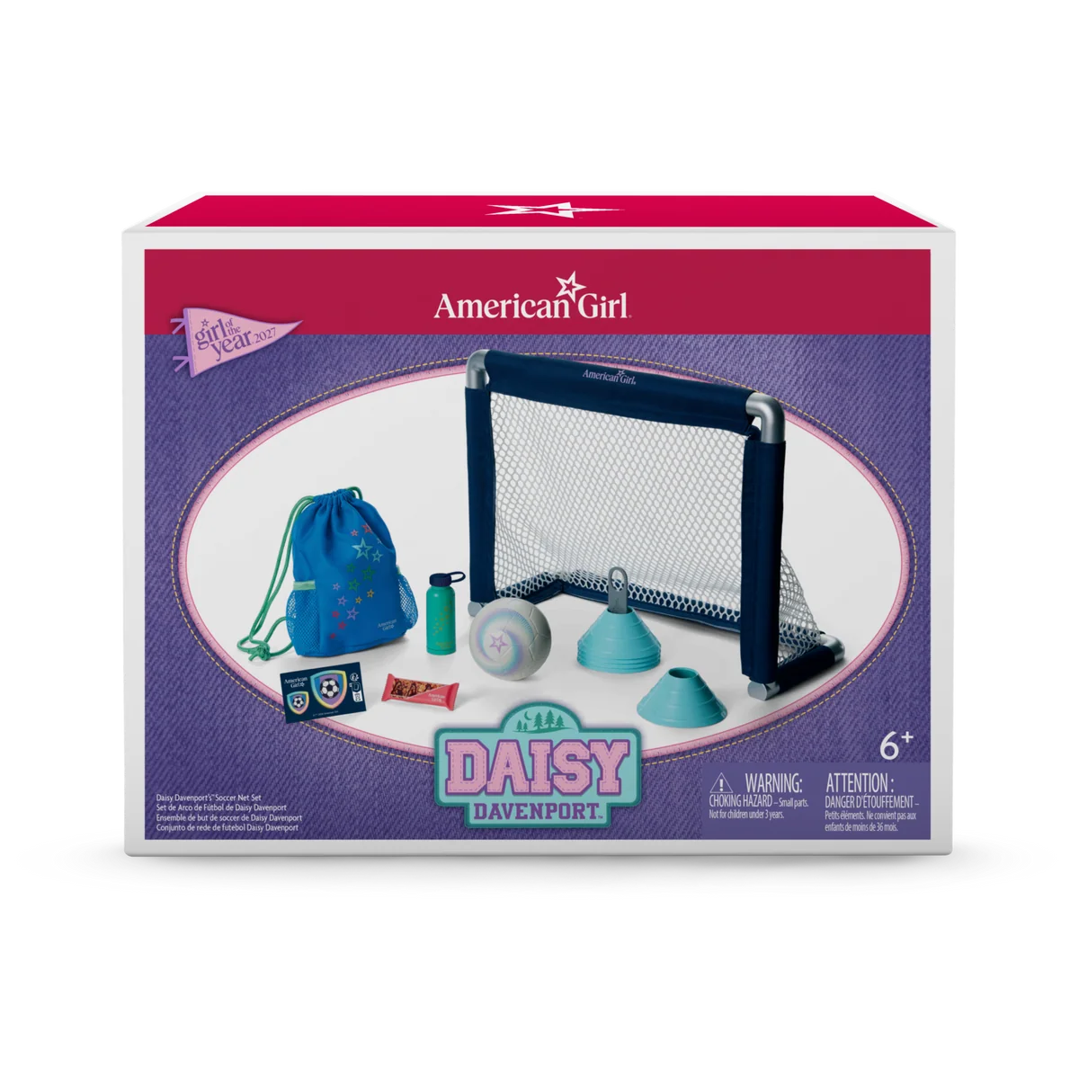 Daisy Davenport’s™ Soccer Net Set for 18-inch Dolls (Girl of the Year™ 2027)