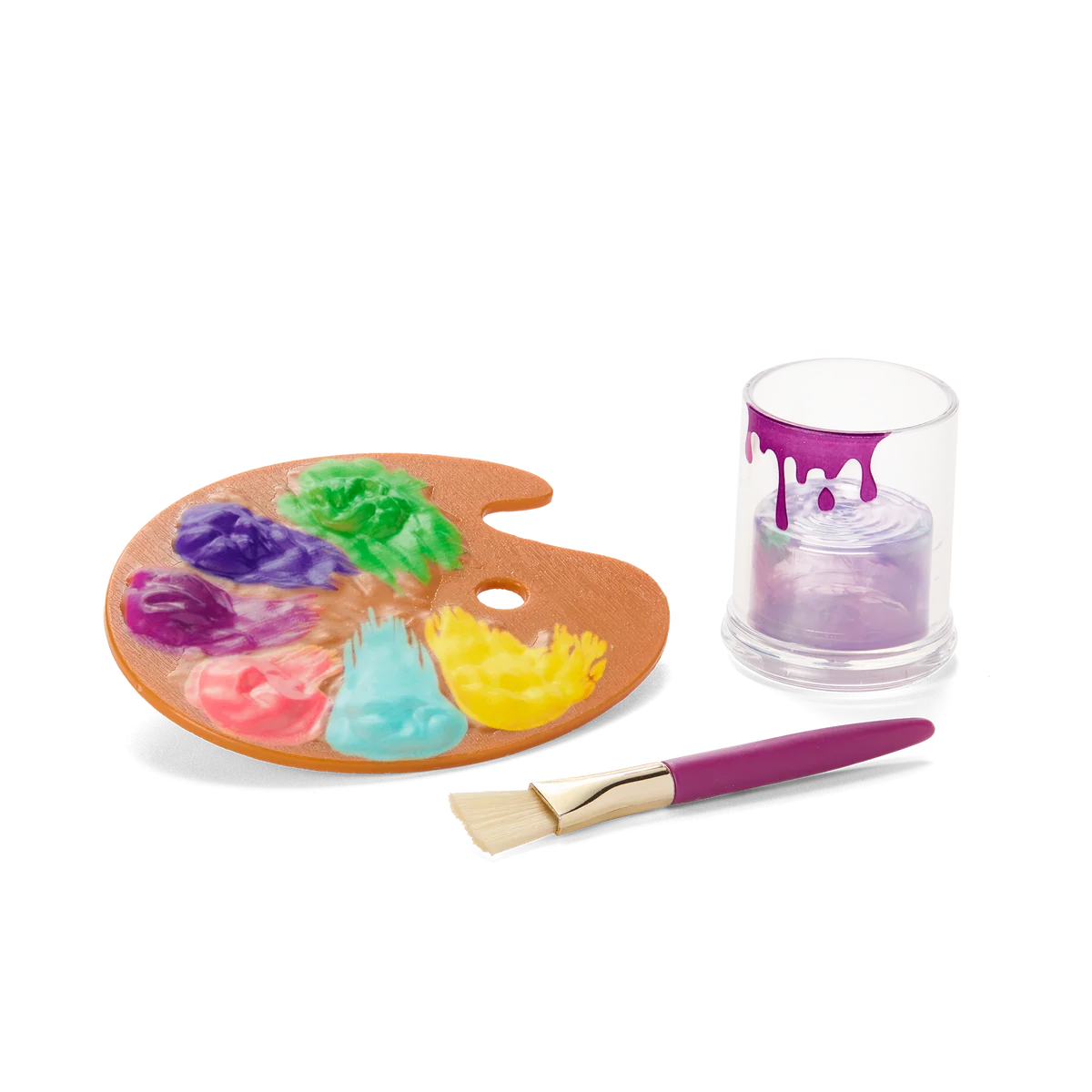 American Girl® Disney Princess Rapunzel Painting Accessories & Pascal for 18-inch Dolls