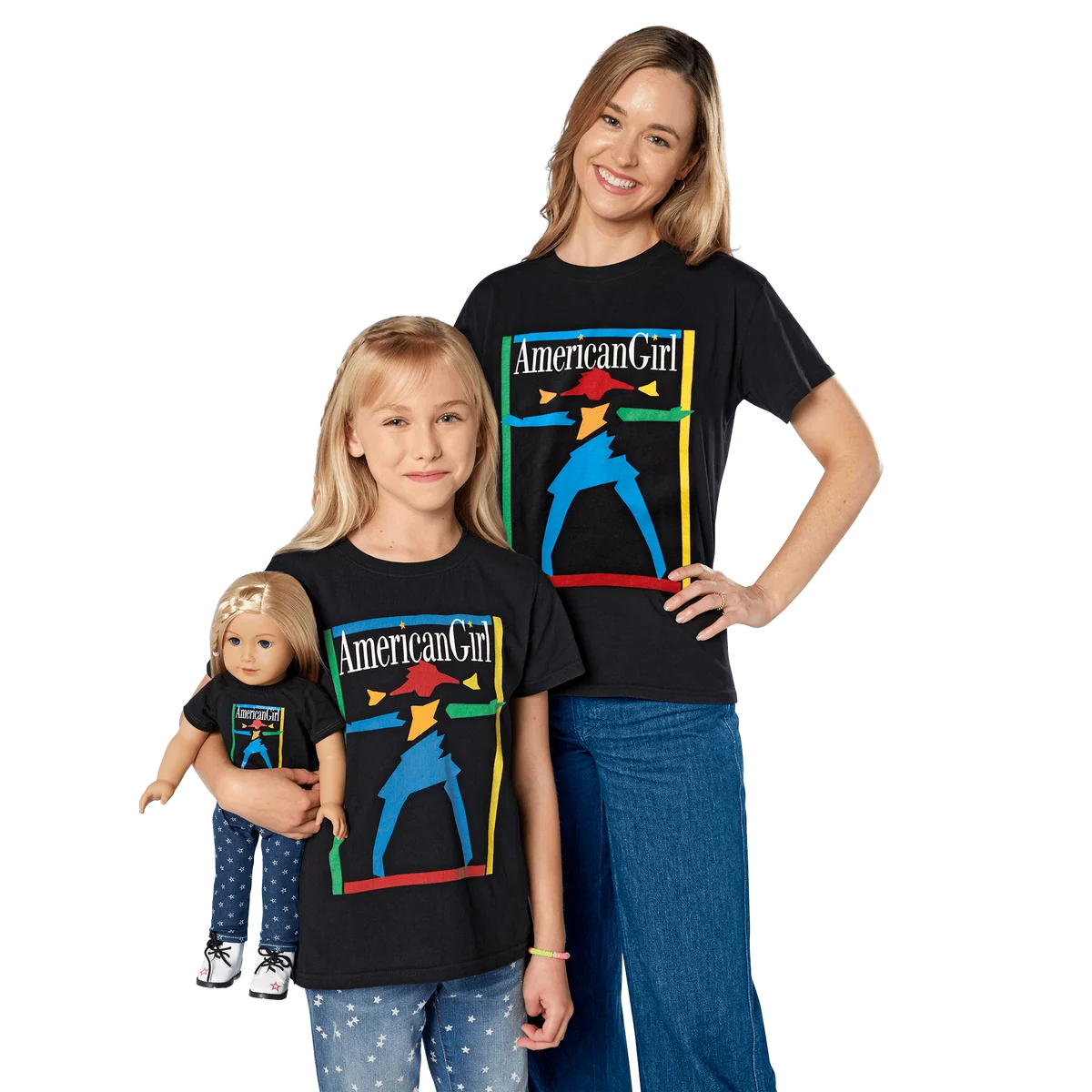 American Girl Today™ Tees for Adults, Girls & 18-inch Dolls (Historical Characters)