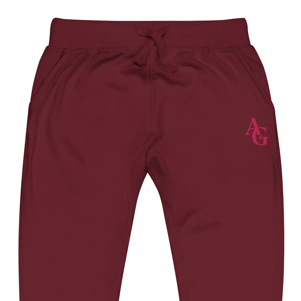 American Girl® Burgundy Fleece Sweatpants for Adults