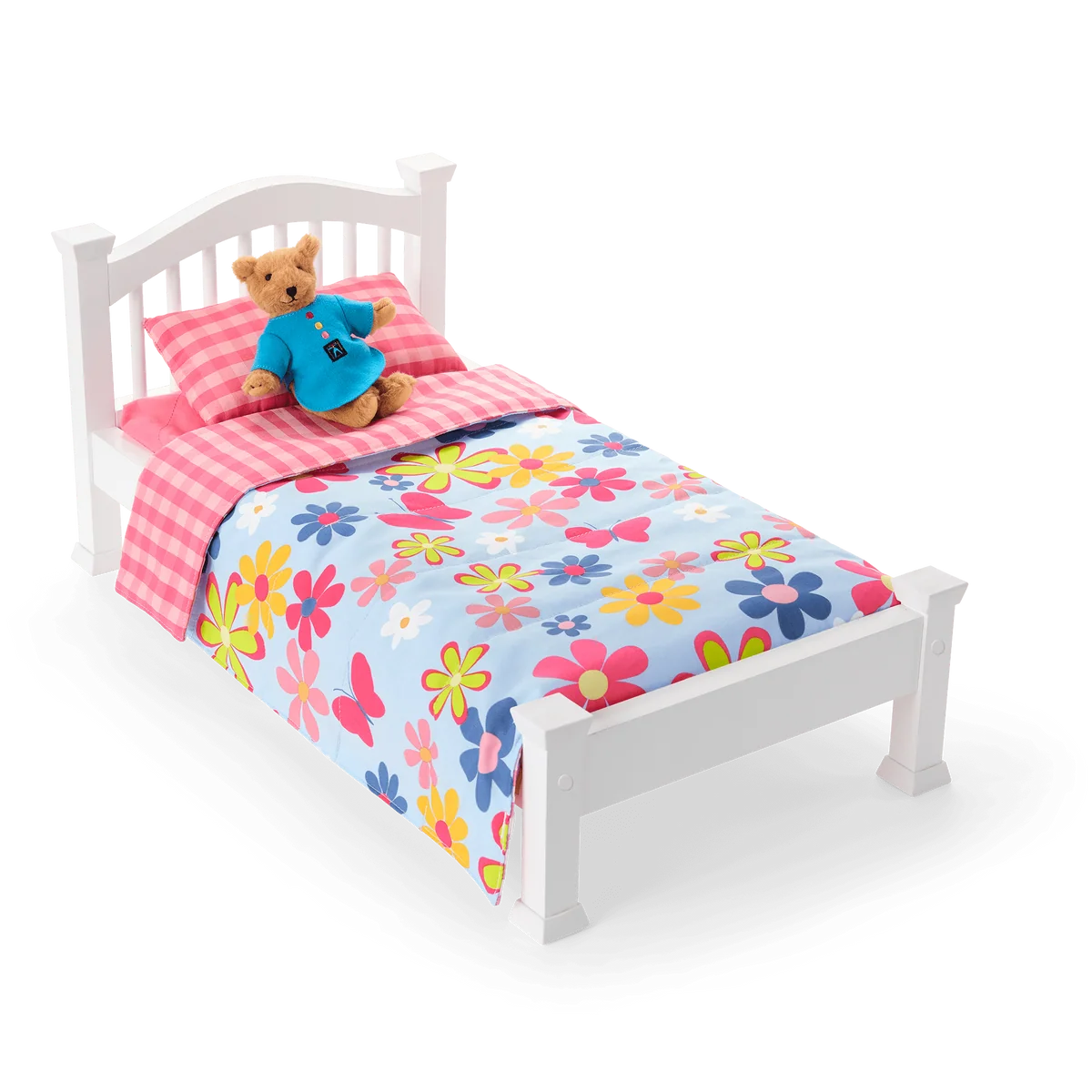 Isabel’s™ Bed & Floral Dreams Bedding Set for 18-inch Dolls (Historical Characters)