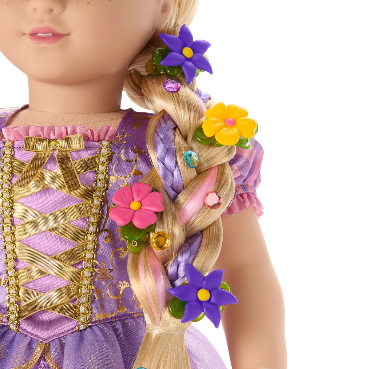 American Girl® Disney Princess Rapunzel Hair Accessories for 18-inch Dolls