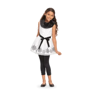 Let It Snow Tunic for Girls