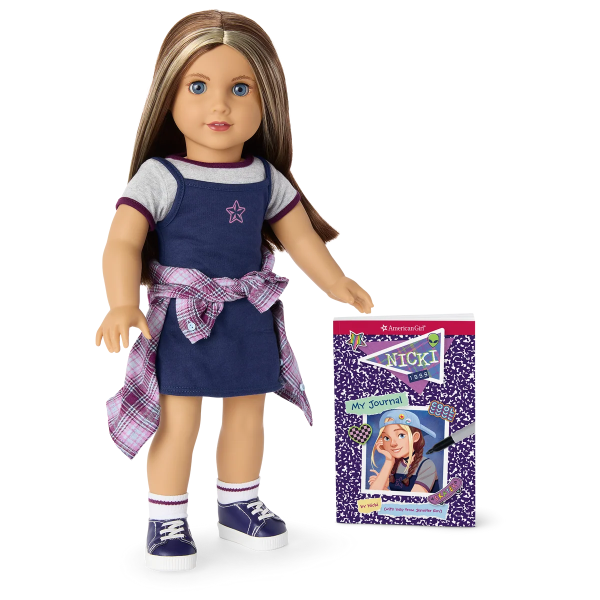 Nicki™ 18-inch Doll & Journal (Historical Characters)
