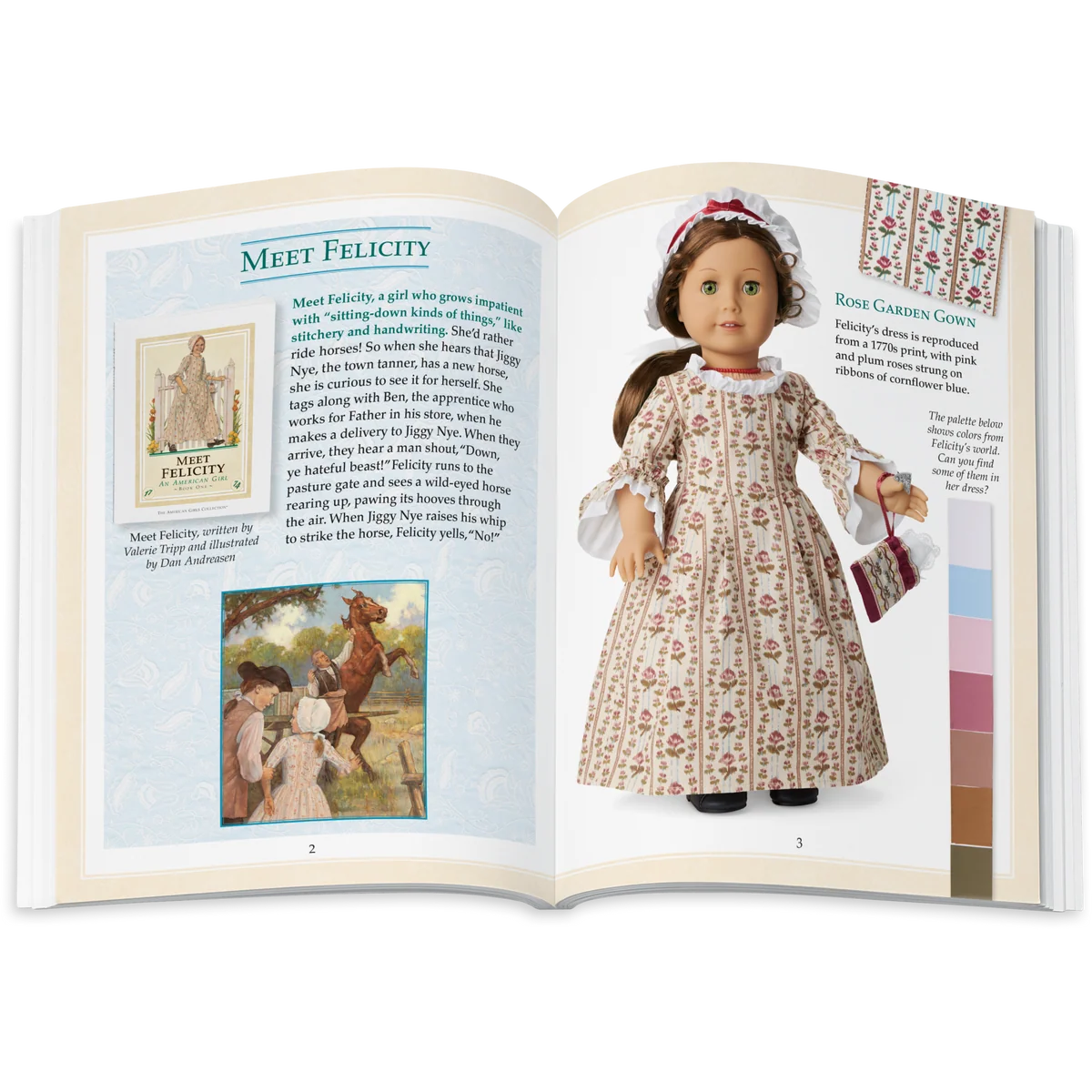 Felicity Merriman™ 18-inch Doll, Book & Accessories (Historical Characters)