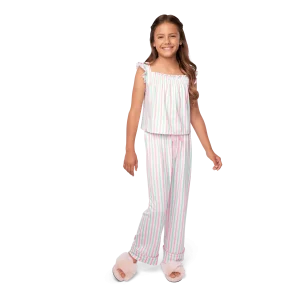 Raquel's™ Coastal Stripes Pajamas for Girls (Girl of the Year™ 2026)