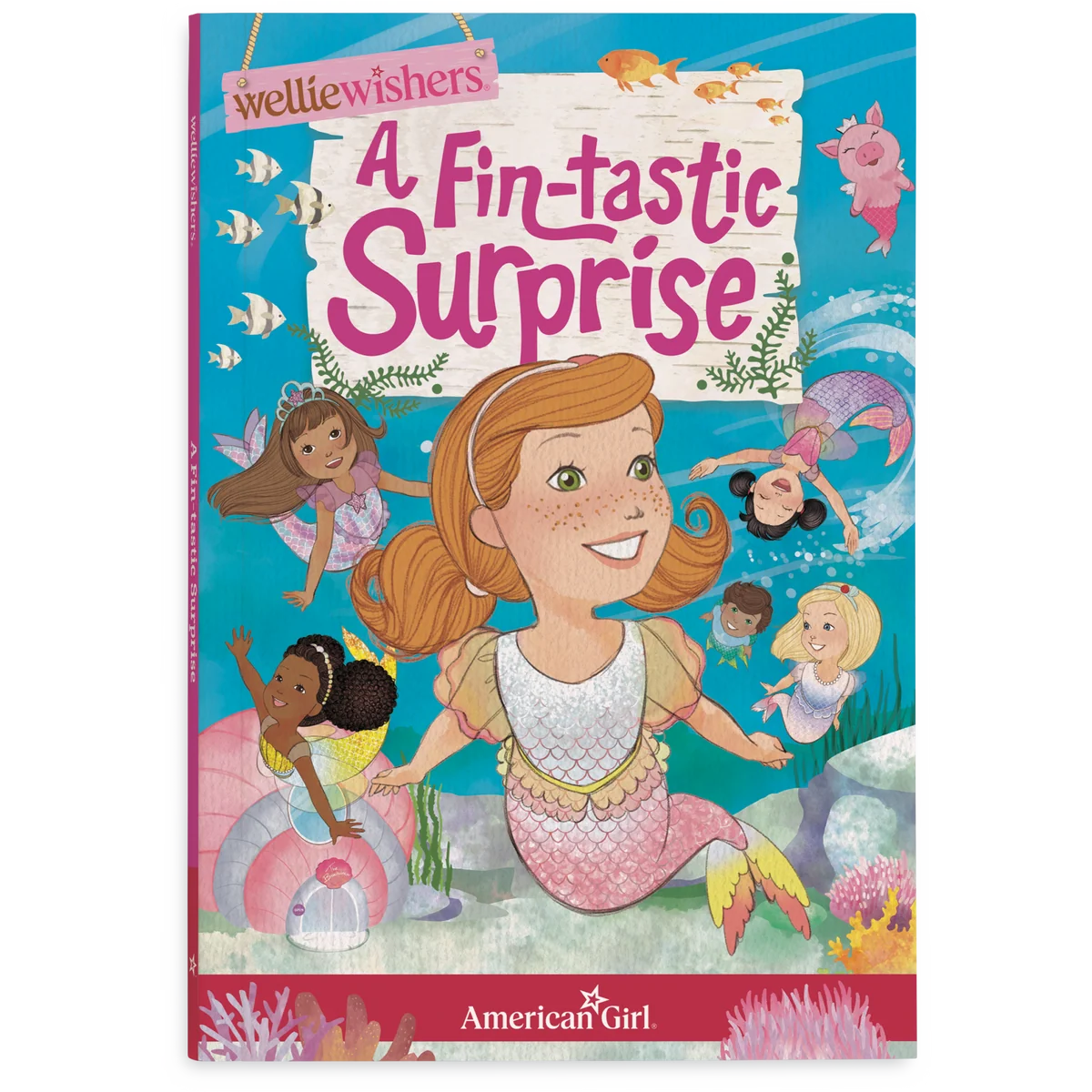 A Fin-tastic Surprise Book (WellieWishers™)