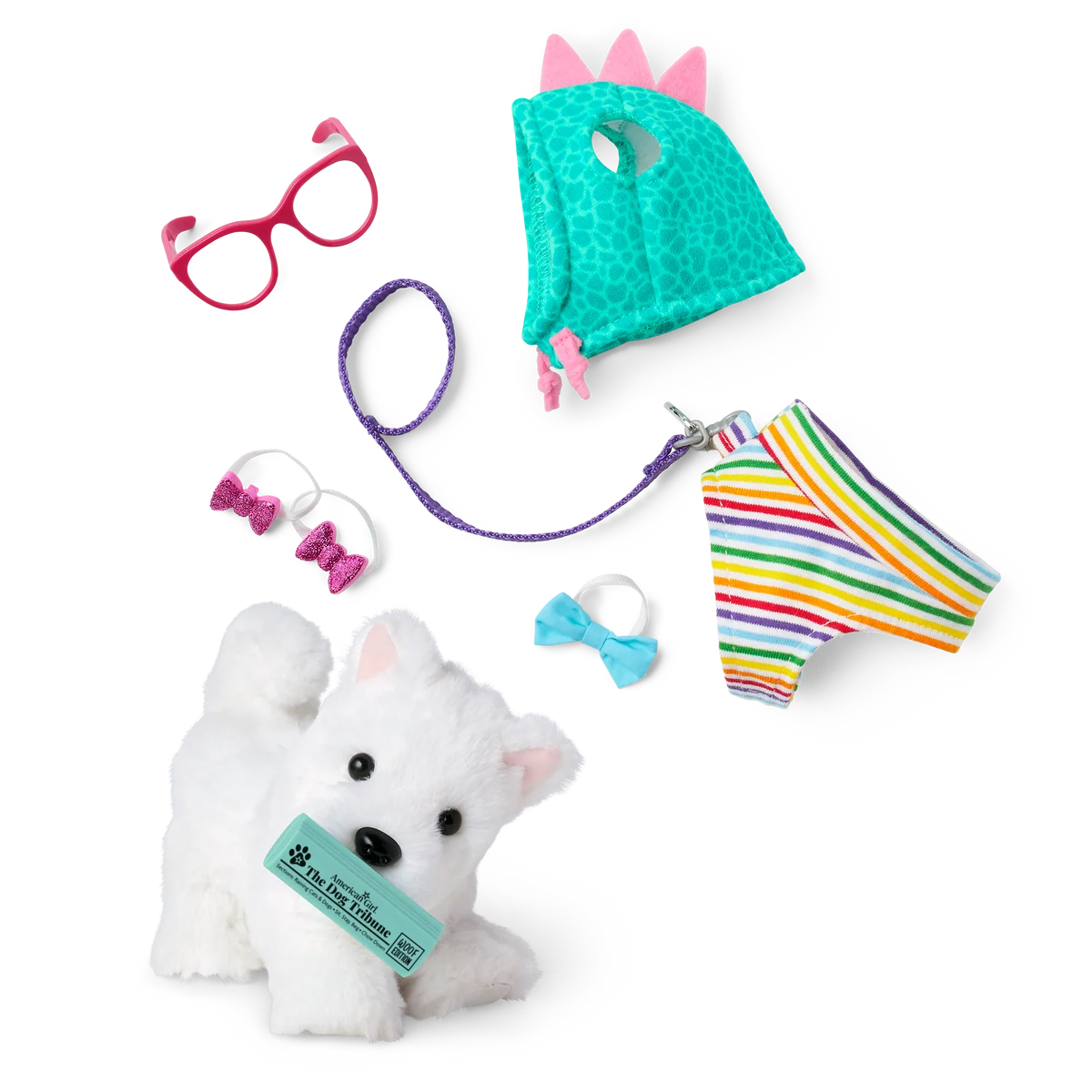 Coconut Chip™ Dog for 18-inch Dolls & Fancy Pet Fashion Accessories