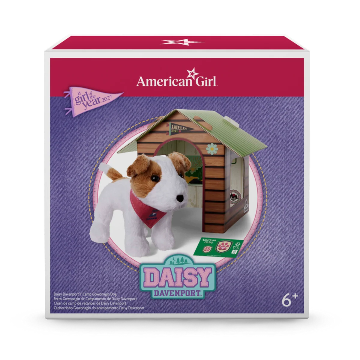 Daisy Davenport’s™ Camp Gowonagin Dog for 18-inch Dolls (Girl of the Year™ 2027)