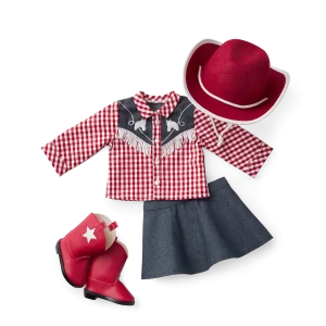 Maryellen's™ Cowgirl Costume for 18-inch Dolls (Historical Characters)
