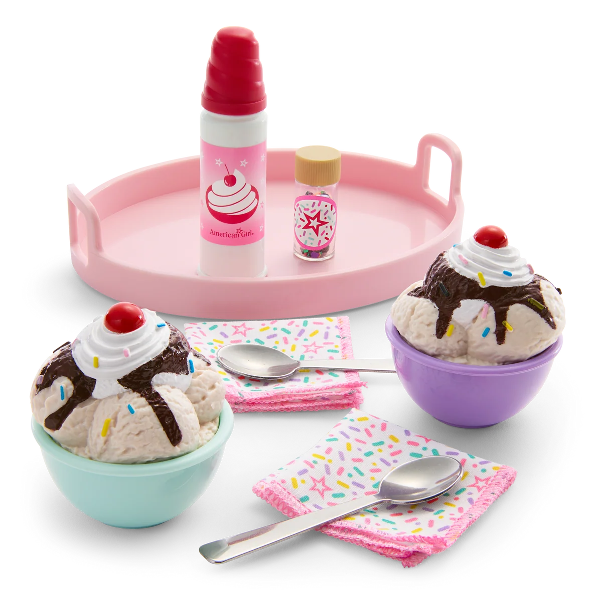 Sundaes for Two Set for 18-inch Dolls