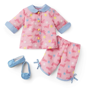 Maryellen’s™ Dachshund Pajamas for 18-inch Dolls (Historical Characters)