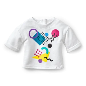Courtney’s™ Graphic Sweatshirt for 18-inch Dolls (Historical Characters)