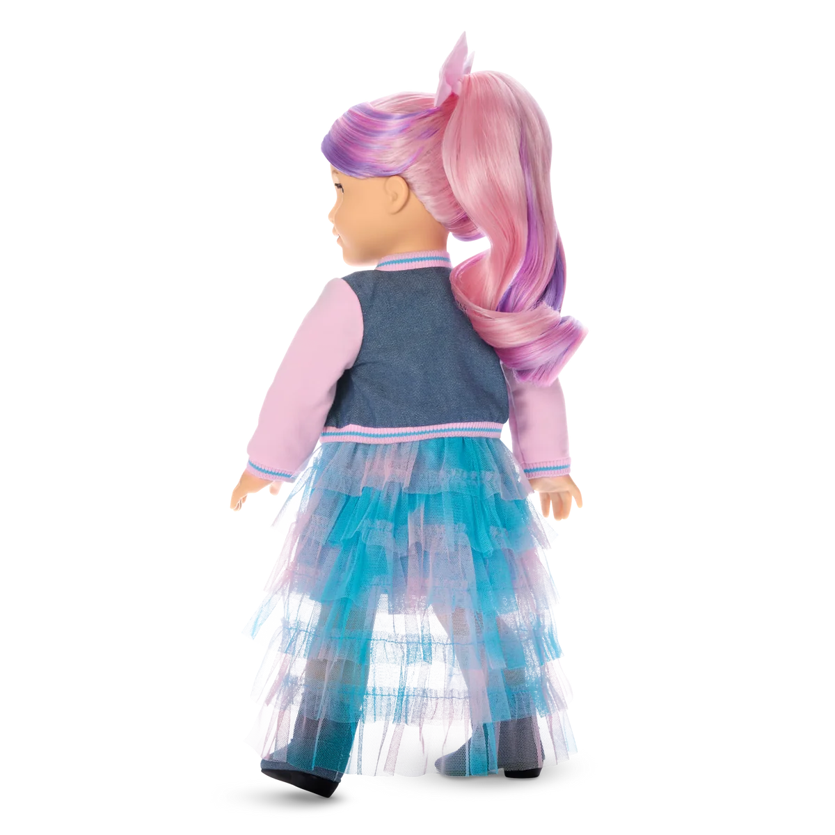 AG™ x Harlem’s Fashion Row Cherry Blossom Couture Ruffle Dress for Girls & 18-inch Dolls