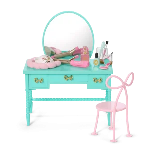 Raquel’s™ Vintage Vanity for 18-inch Dolls (Girl of the Year™ 2026)