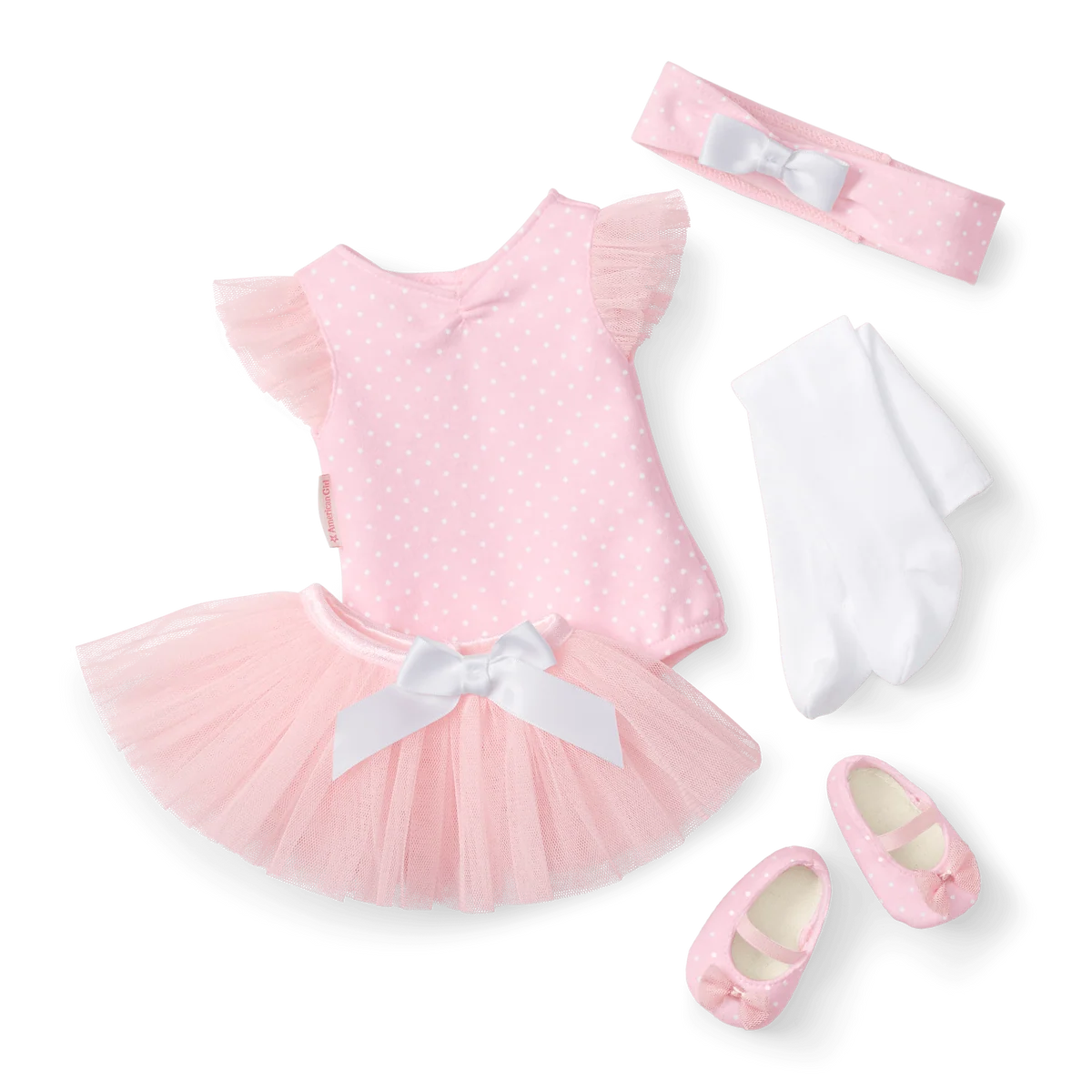 Bitty’s™ Ballerina Outfit for Little Girls & Bitty Baby® Dolls
