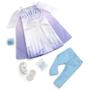 Disney Frozen Snow Queen Elsa Outfit & Accessories for 18-inch Dolls by American Girl®